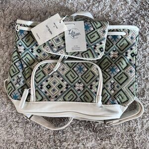 Lily QueenFashion Backpack Purse - Geometric Tapestry Daypack - Boho Style NEW